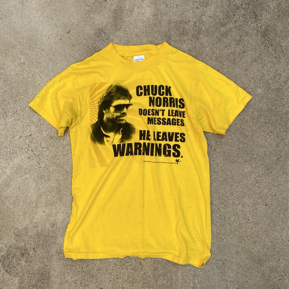 Vintage Chuck Norris TShirt Men's size small